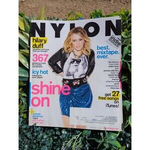 Nylon Magazine Hilary Duff January 2010 Y2K